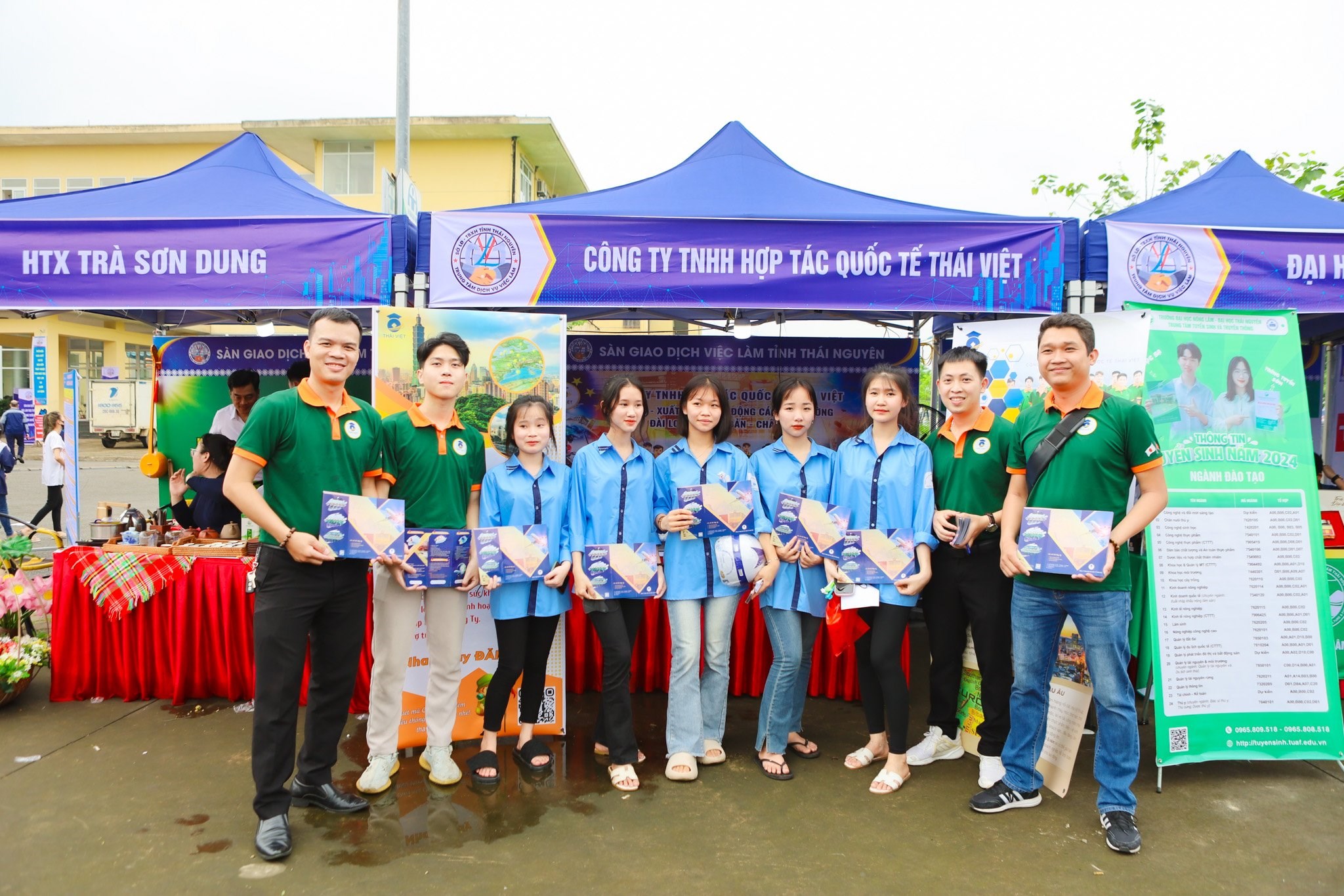 Thái Việt góp mặt tại Tháng cao điểm kết nối cung - cầu lao động tỉnh Thái Nguyên năm 2024